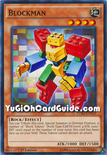 Yu-Gi-Oh Card: Blockman