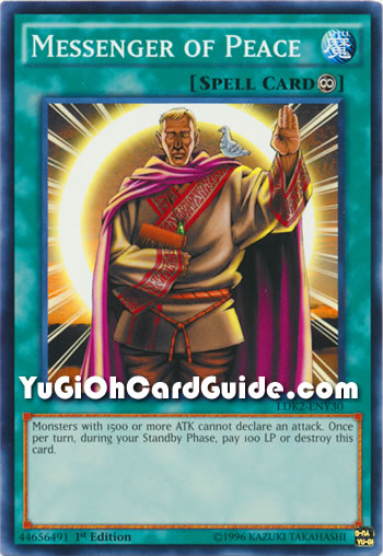 Yu-Gi-Oh Card: Messenger of Peace