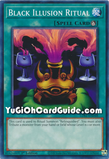 Yu-Gi-Oh Card: Black Illusion Ritual