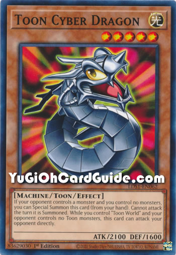 Yu-Gi-Oh Card: Toon Cyber Dragon