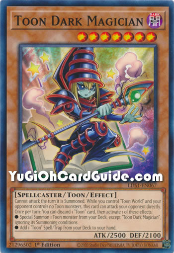 Yu-Gi-Oh Card: Toon Dark Magician
