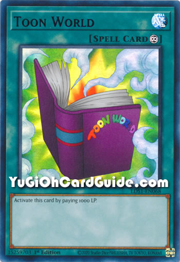 Yu-Gi-Oh Card: Toon World