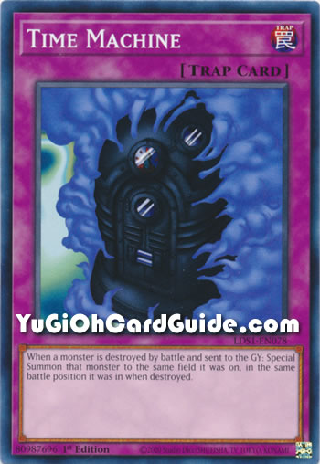 Yu-Gi-Oh Card: Time Machine