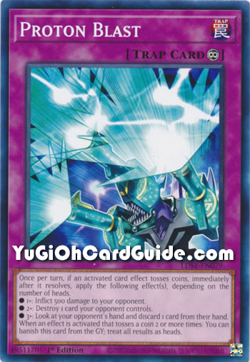 Yu-Gi-Oh Card: Proton Blast