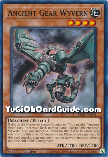Yu-Gi-Oh Card: Ancient Gear Wyvern