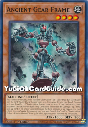 Yu-Gi-Oh Card: Ancient Gear Frame