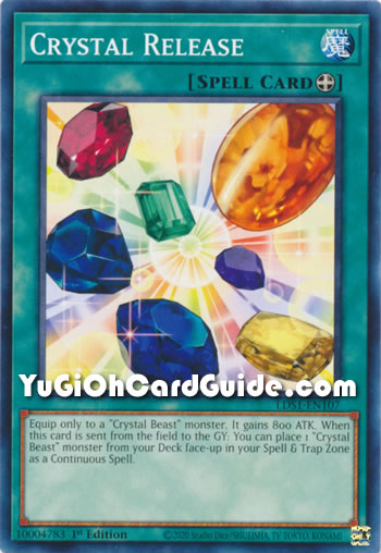 Yu-Gi-Oh! - Crystal Release (RYMP-EN054) - Ra Yellow Mega-Pack - 1st