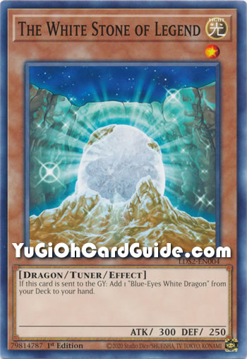 Yu-Gi-Oh Card: The White Stone of Legend