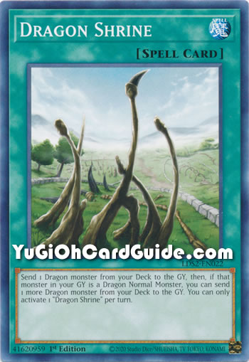 Yu-Gi-Oh Card: Dragon Shrine