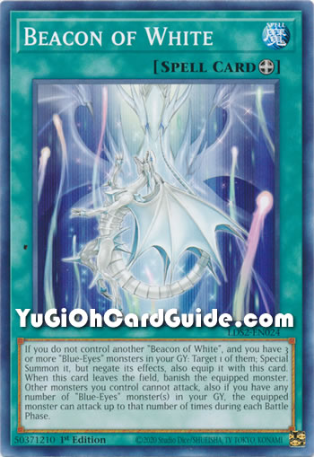 Yu-Gi-Oh Card: Beacon of White