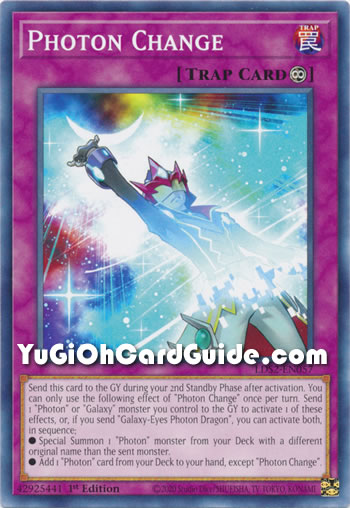 Yu-Gi-Oh Card: Photon Change