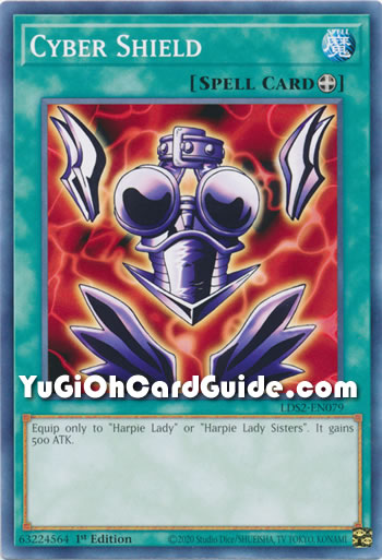 Yu-Gi-Oh Card: Cyber Shield