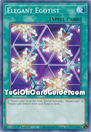 Yu-Gi-Oh Card: Elegant Egotist