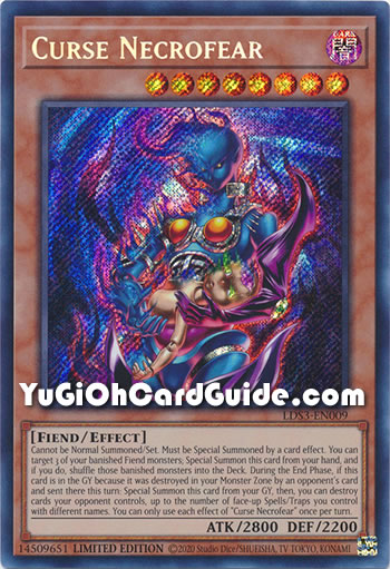 Yu-Gi-Oh Card: Curse Necrofear