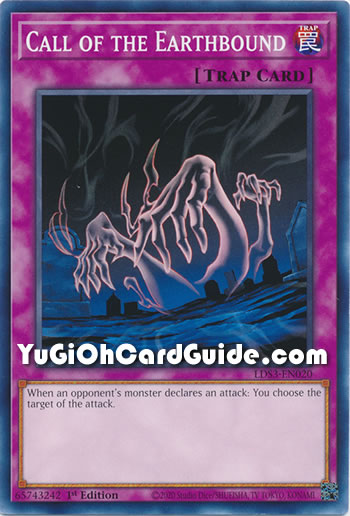 Yu-Gi-Oh Card: Call of the Earthbound