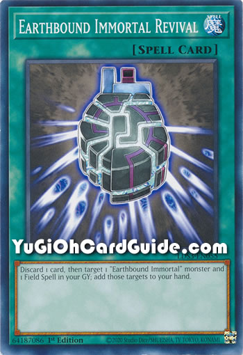 Yu-Gi-Oh Card: Earthbound Revival