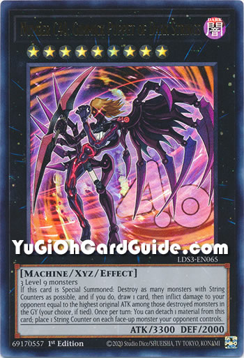 Yu-Gi-Oh Card: Number C40: Gimmick Puppet of Dark Strings