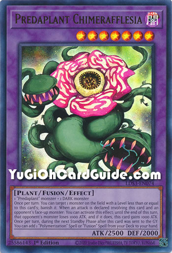 Yu-Gi-Oh Card: Predaplant Chimerafflesia