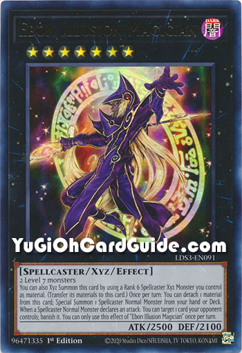 Yu-Gi-Oh Card: Ebon Illusion Magician