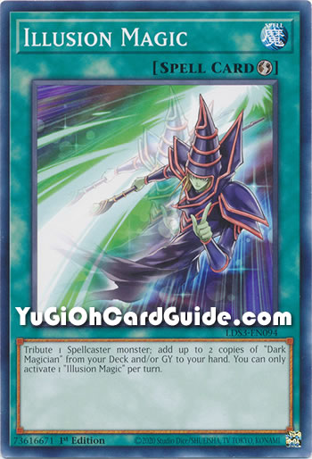 Yu-Gi-Oh Card: Illusion Magic