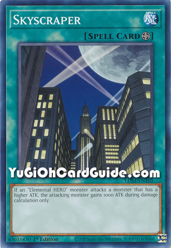 Yu-Gi-Oh Card: Skyscraper