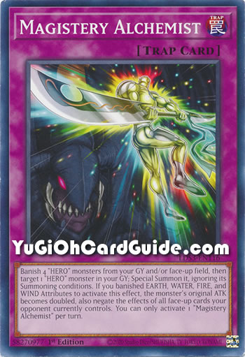 Yu-Gi-Oh Card: Magistery Alchemist