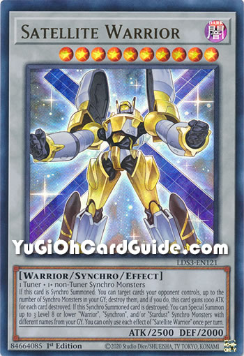 Yu-Gi-Oh Card: Satellite Warrior