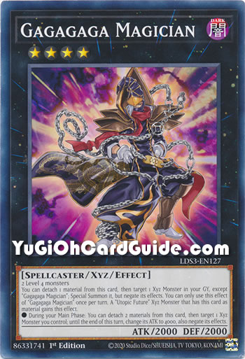 Yu-Gi-Oh Card: Gagagaga Magician
