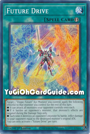 Yu-Gi-Oh Card: Future Drive
