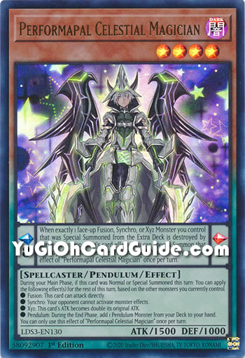 Yu-Gi-Oh Card: Performapal Celestial Magician