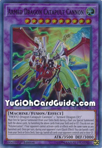 Yu-Gi-Oh Card: Armed Dragon Catapult Cannon