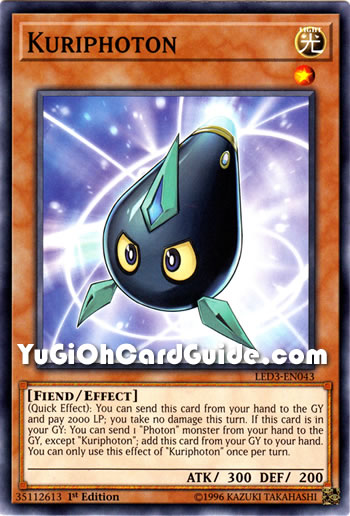 Yu-Gi-Oh Card: Kuriphoton
