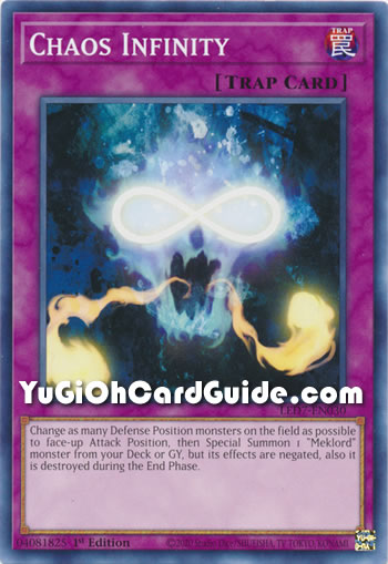 Yu-Gi-Oh Card: Chaos Infinity