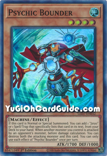 Yu-Gi-Oh Card: Psychic Bounder