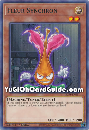 Yu-Gi-Oh Card: Fleur Synchron