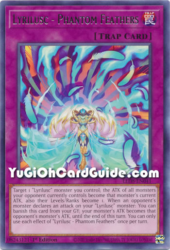 Yu-Gi-Oh Card: Lyrilusc - Phantom Feathers