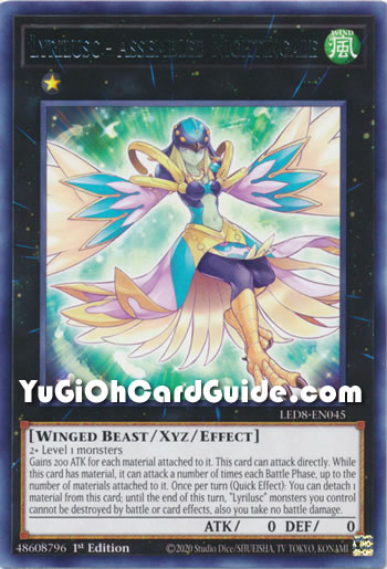 Yu-Gi-Oh Card: Lyrilusc - Assembled Nightingale