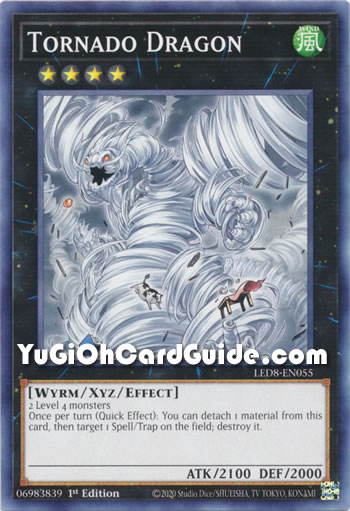 Yu-Gi-Oh Card: Tornado Dragon
