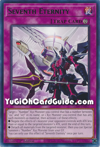 Yu-Gi-Oh Card: Seventh Eternity