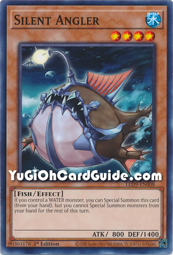 Yu-Gi-Oh Card: Silent Angler