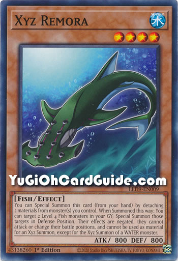 Yu-Gi-Oh Card: Xyz Remora