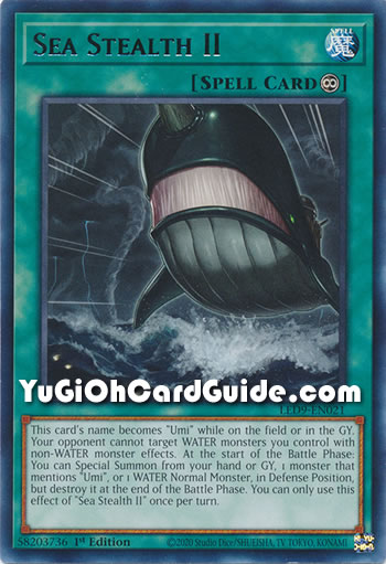 Yu-Gi-Oh Card: Sea Stealth II