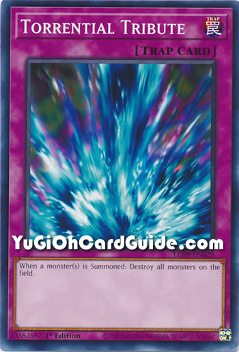 Yu-Gi-Oh Card: Torrential Tribute