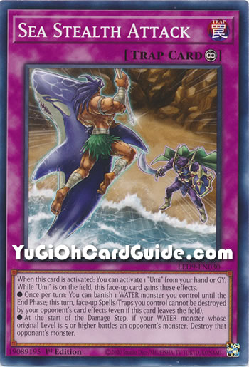 Yu-Gi-Oh Card: Sea Stealth Attack