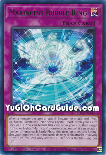 Yu-Gi-Oh Card: Marincess Bubble Ring