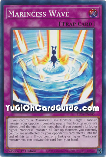 Yu-Gi-Oh Card: Marincess Wave