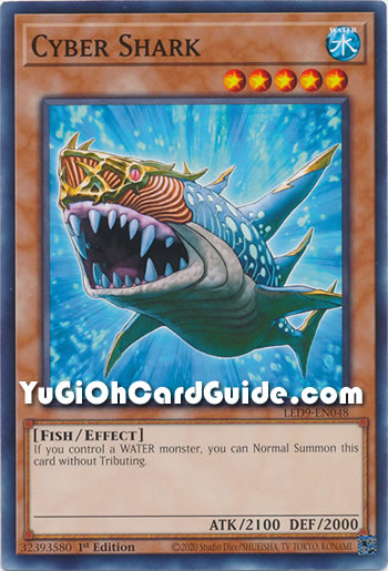 Yu-Gi-Oh Card: Cyber Shark