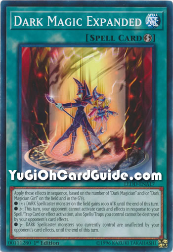 Yu-Gi-Oh Card: Dark Magic Expanded