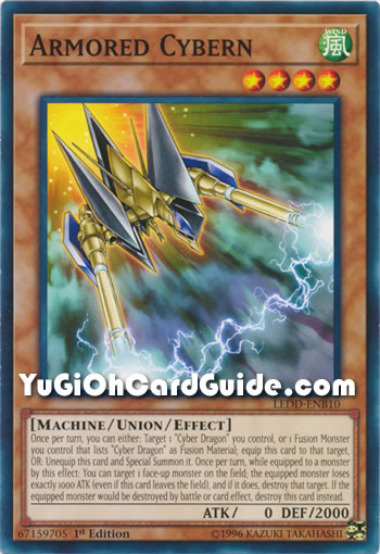 Yu-Gi-Oh Card: Armored Cybern
