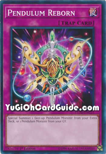 Yu-Gi-Oh Card: Pendulum Reborn